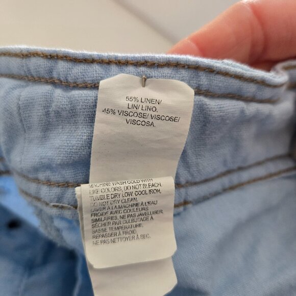 Lucky Brand Men’s Linen-Blend Shorts - Picture 4 of 5